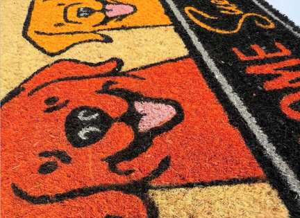 Maty kokosowe modułowe - home sweet home psy