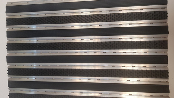 WYCIERACZKA ALUMINIOWA LUX 12mm 61x40cm szczotka-guma