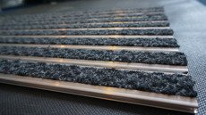 WYCIERACZKA ALUMINIOWA LUX 12mm 94x45cm poliamid