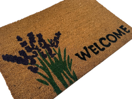 Maty kokosowe modułowe - welcome lawenda