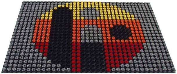 Szczoteczki czyszczące kolor żółty