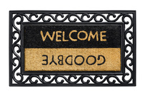 Wycieraczka Kokosowo-Gumowa 75 x 45 cm Welcome - Goodbye