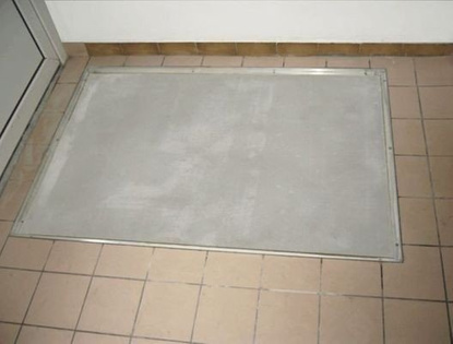 Super Strong z drenażem wypełnienie szczoteczkami co 3 oczko kolor zielony