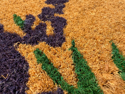 Maty kokosowe modułowe - welcome lawenda