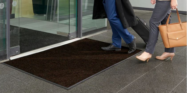 Wycieraczka LABRUS OUTDOOR - kolor brązowy