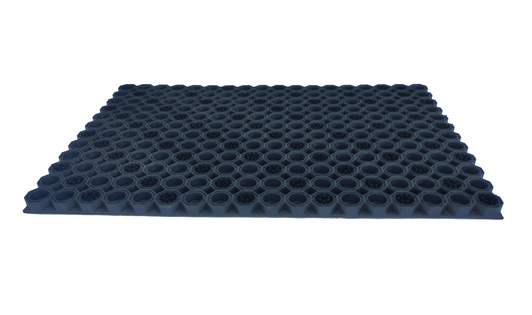 Super Strong z drenażem wypełnienie szczoteczkami co 3 oczko kolor czarny