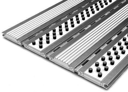 OPTIMUM PCV 22 mm wycieraczka modułowa 120x90cm