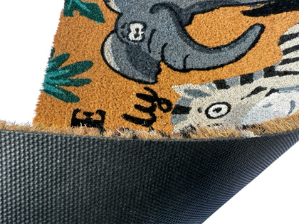 Maty kokosowe modułowe - dzikie zwierzęta