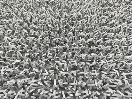 Wycieraczka Astro Turf - kolor jasny szary