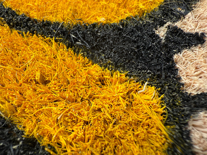 Maty kokosowe modułowe - pszczoły