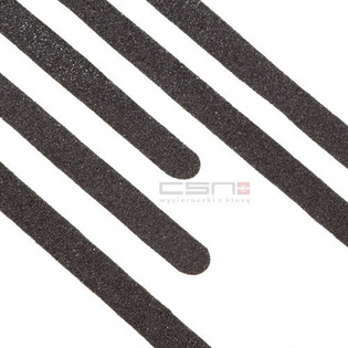 Taśma antypoślizgowa - Rolka czarno-żółta