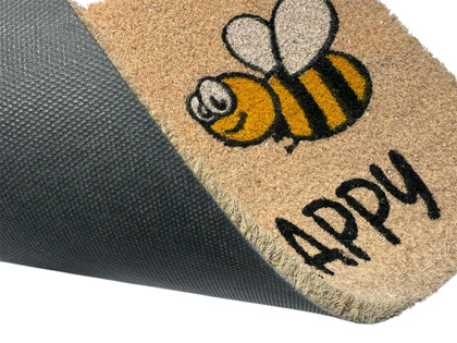 Maty kokosowe modułowe - pszczoły